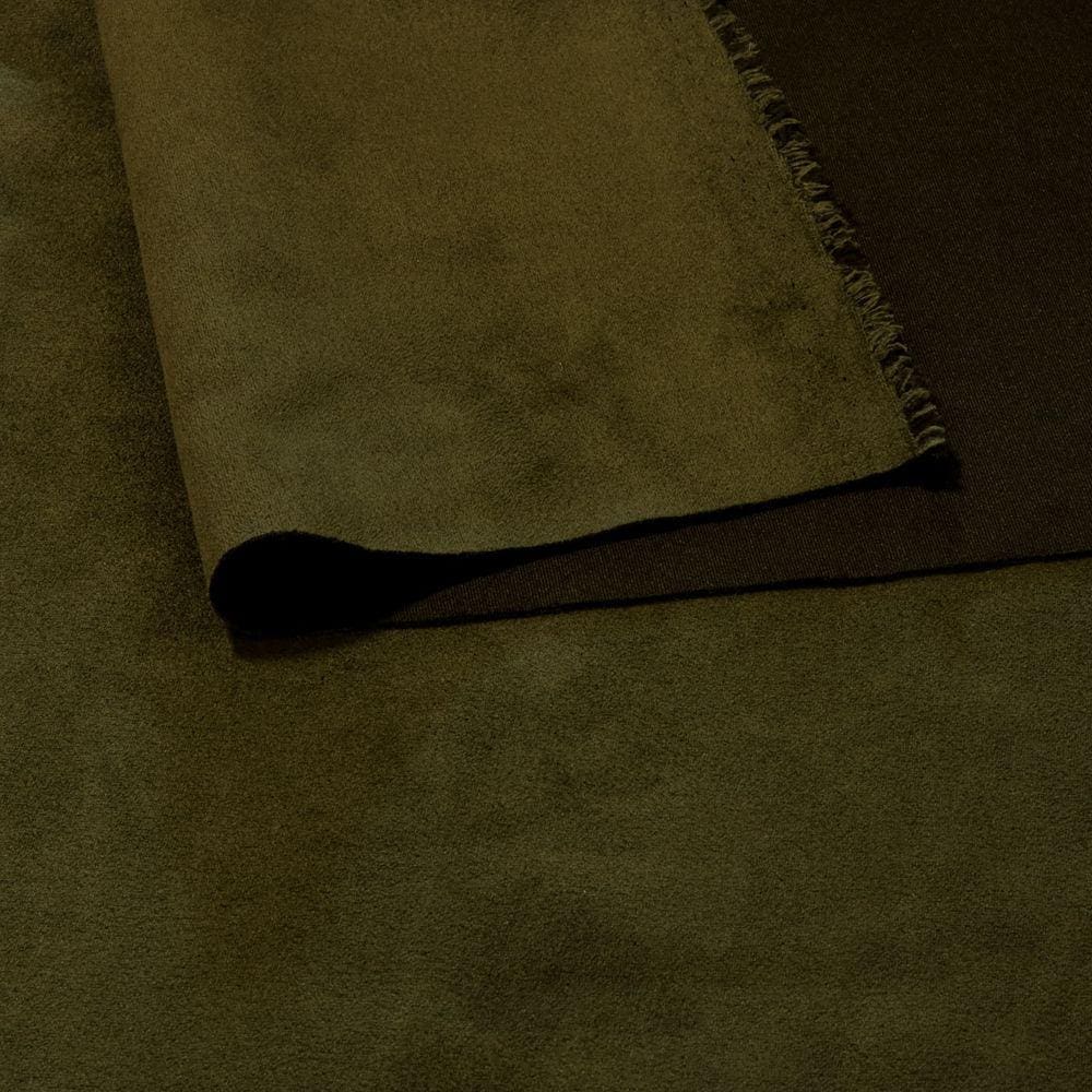 1,50 Metros Tecido Malha Suede Verde Militar Liso Neo Scuba