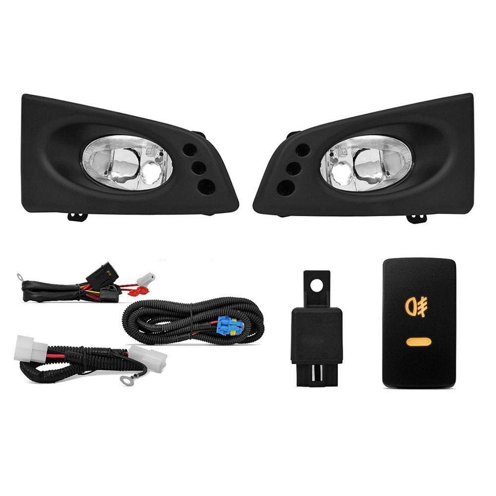 Kit farol auxiliar Milha Fit 2009 a 2011 Bmo shocklight