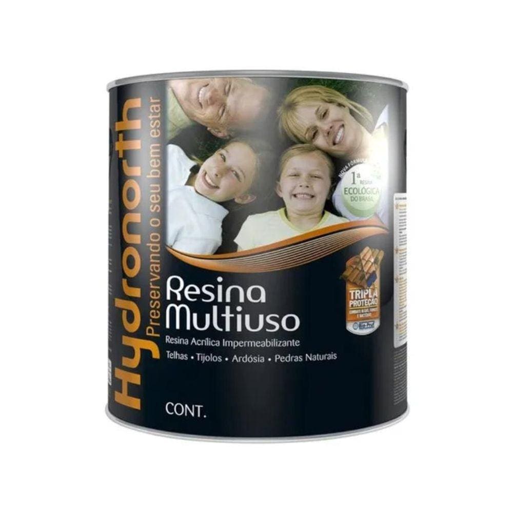 Resina Acrílica Multiuso Solvente 3,6L Hydronorth