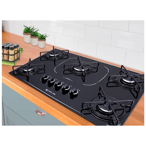 Fogão Cooktop Agile Atlas 5Bocas Up Extra