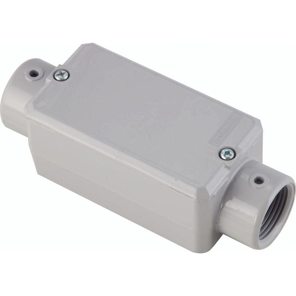 Condulete Fixo ”C” 2” com tampa / sem rosca / com pintura Tramontina