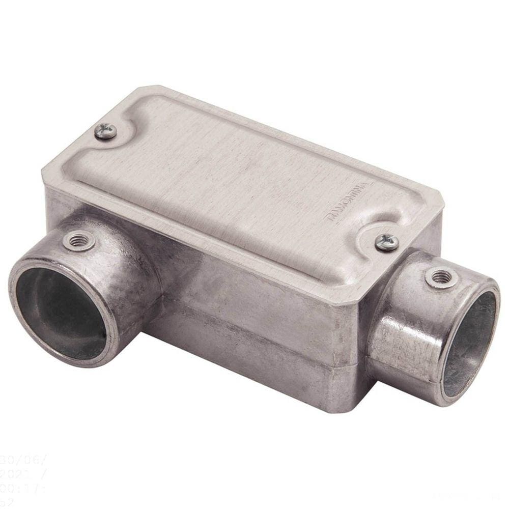 Condulete fixo 3/4” tipo ”LR” - com tampa / sem rosca / sem pintura Tramontina