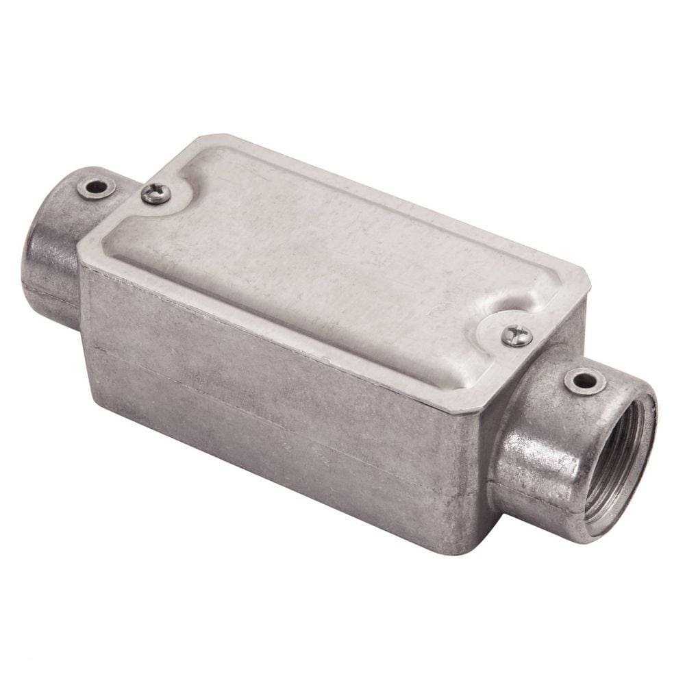 Condulete fixo 3/4” tipo ”C” - com tampa / rosca BSP / sem pintura Tramontina