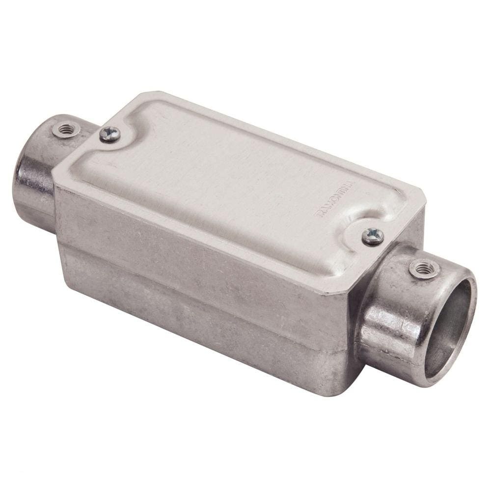 Condulete fixo 3/4” tipo ”C” - com tampa / sem rosca / sem pintura Tramontina