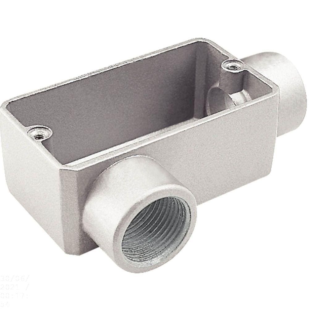 Condulete fixo 1” tipo ”LR” - sem tampa / rosca BSP / sem pintura Tramontina