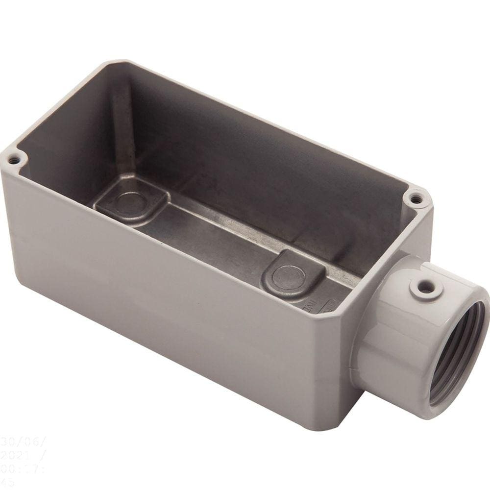 Condulete fixo 1” tipo ”E” - sem tampa / rosca BSP / com pintura eletrostática a pó Tramontina