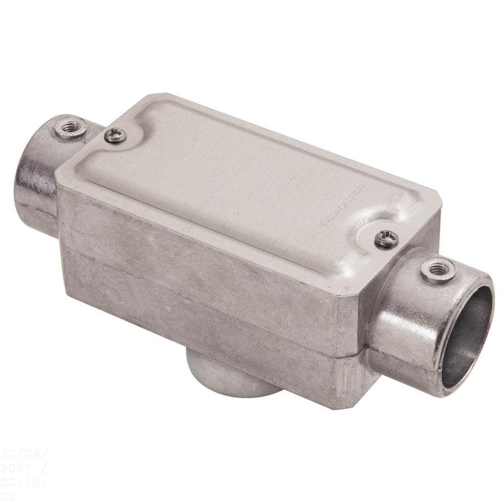 Condulete fixo 1/2” tipo ”TB” - com tampa / sem rosca / sem pintura Tramontina