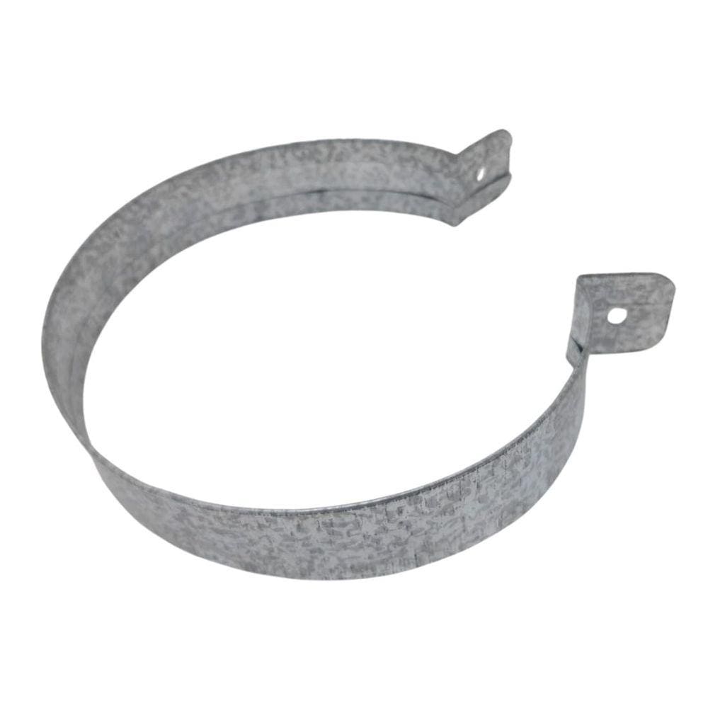 Abraçadeira 5" Polegadas Duto De Churrasqueira Galvanizada