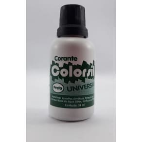 Corante Xadrez Bisnaga Pigmento Líquido 50ml Preto 6u