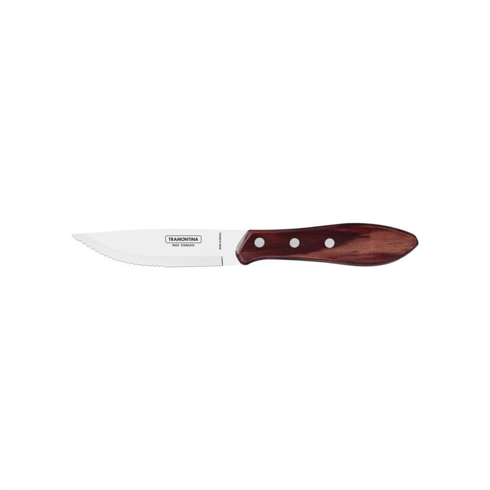 Faca para Churrasco Jumbo Tramontina com Lâmina em Aço Inox
