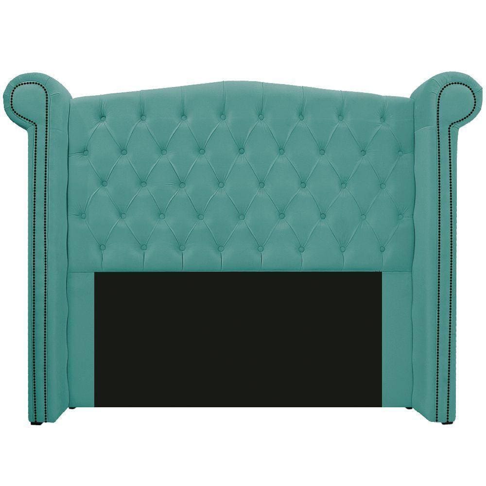 Cabeceira Estofada Veneza 195 Cm King Size Suede