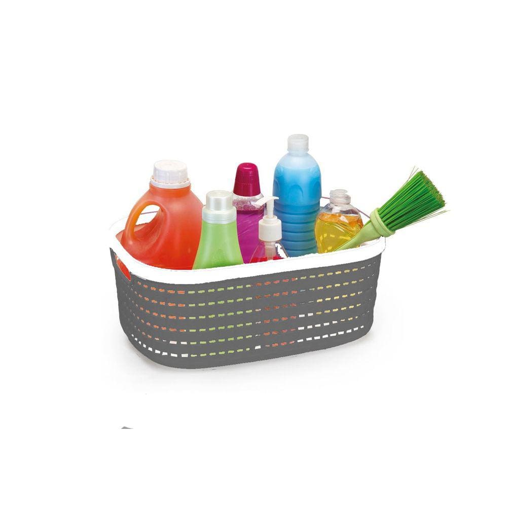Cesto Box Pratic Box Pequeno Cinza - Monte Líbano BP2000CZ