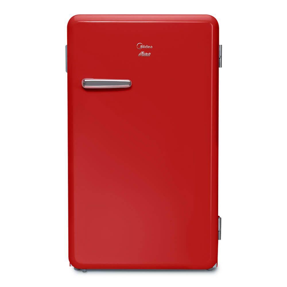 Frigobar Retrô Vermelho Rubi Midea - 220V
