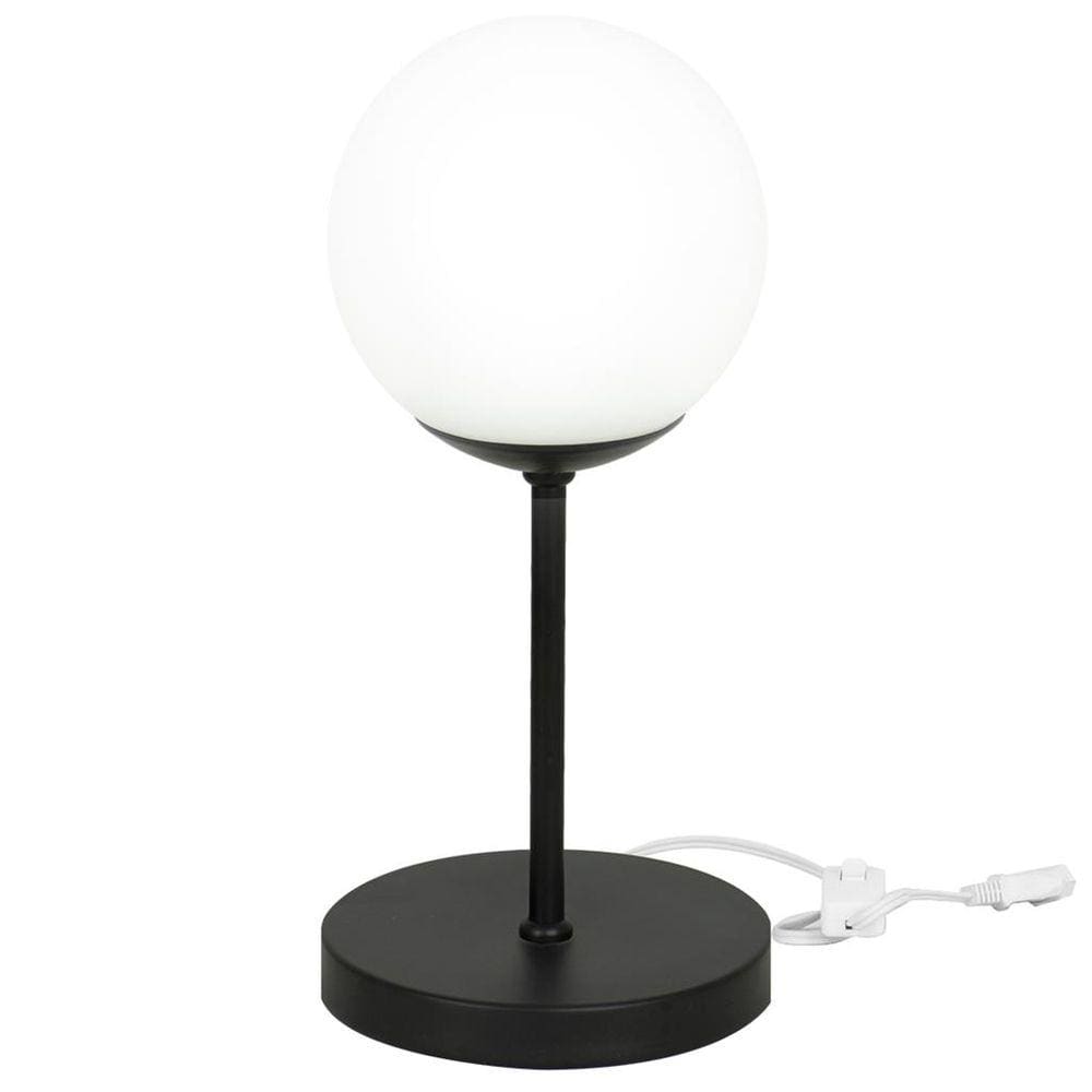 Luminária de mesa abajur Orby Preto