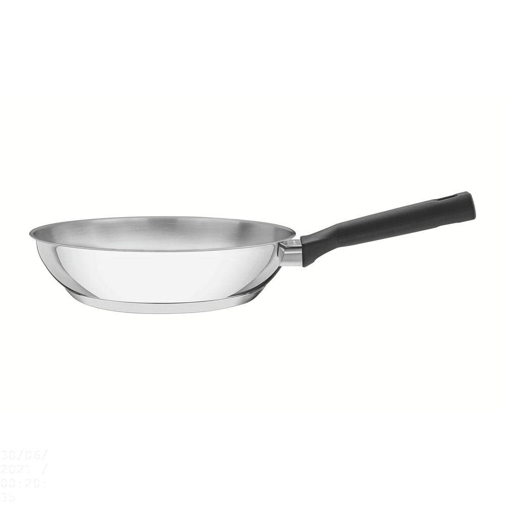 Frigideira Tramontina Brava Baquelite em Aço Inox Fundo Triplo Cabo de Baquelite 20 cm 1,3 L Tramontina