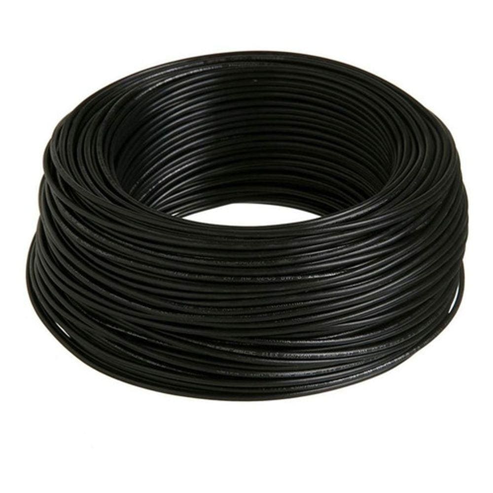 Cabo Comando PP 5 vias 1,5mm 50 Metros Preto