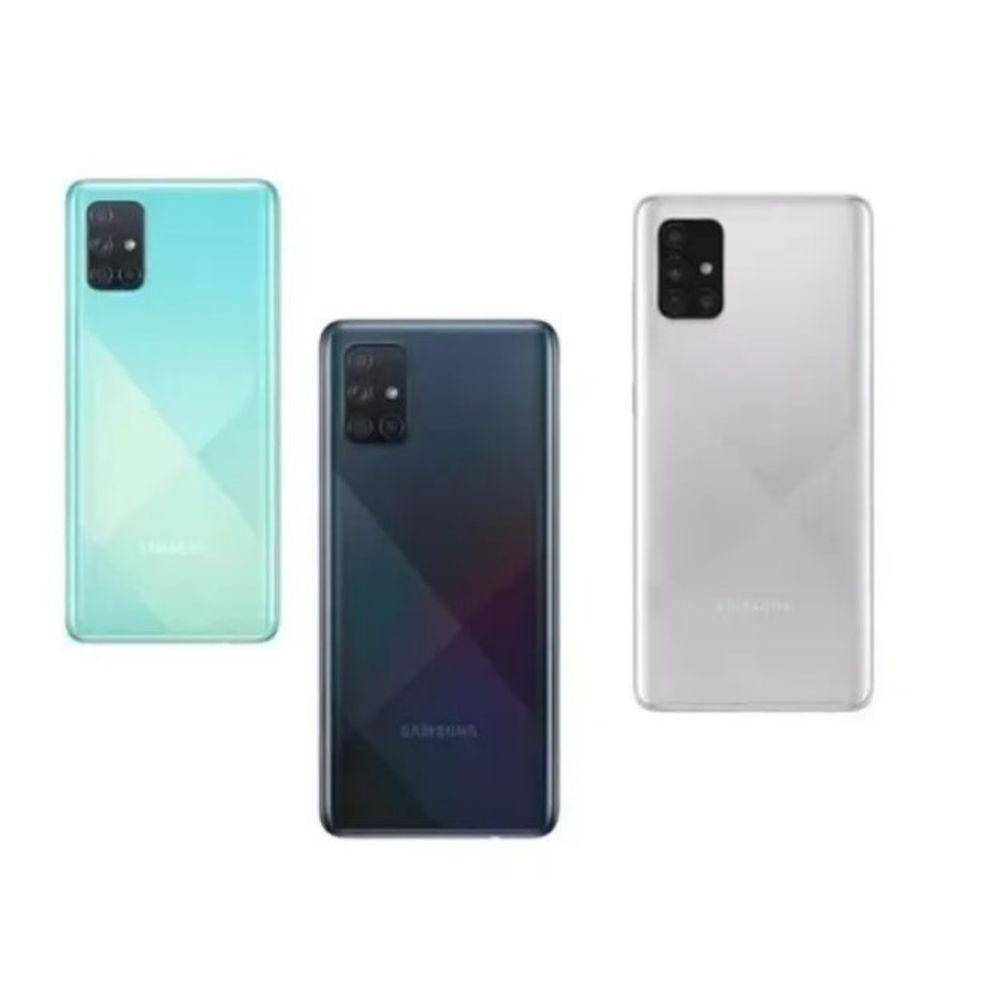 Tampa Traseira A71 Azul Branco | Extra