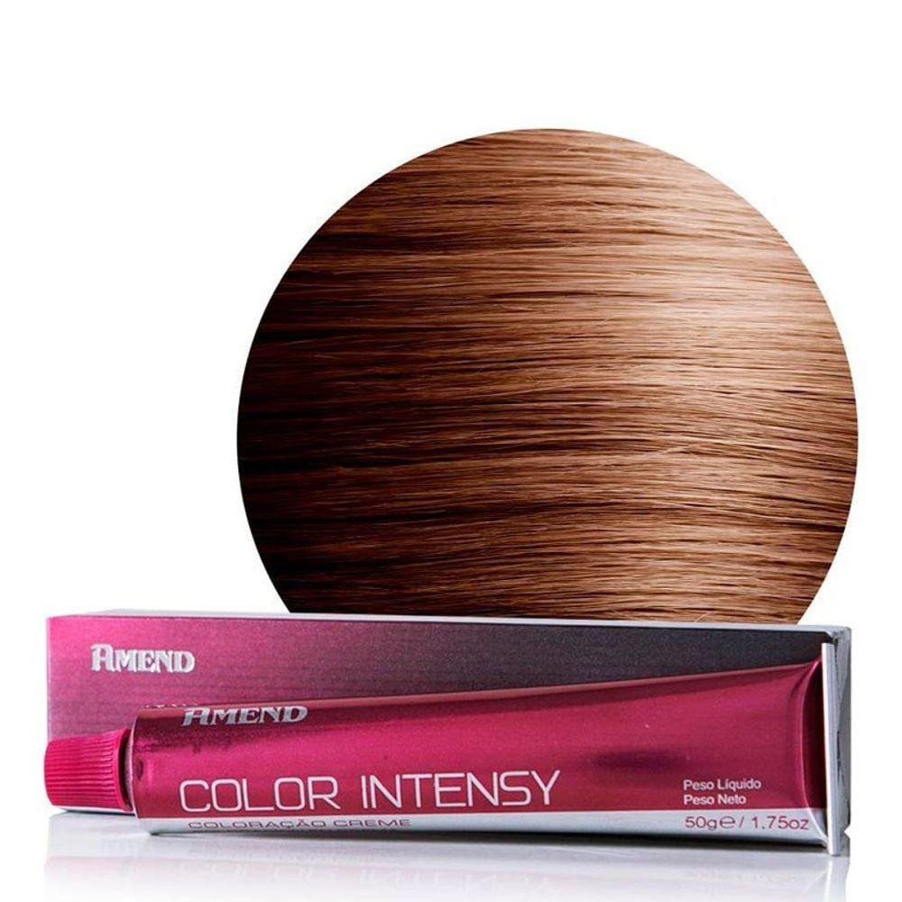 Tintura Amend Color Intensy Louro Médio Marrom 7.7 - 50g