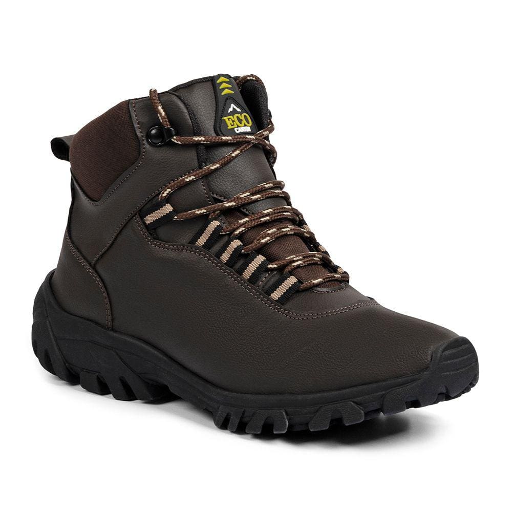 Bota Masculina Eco Canyon West Earth Marrom