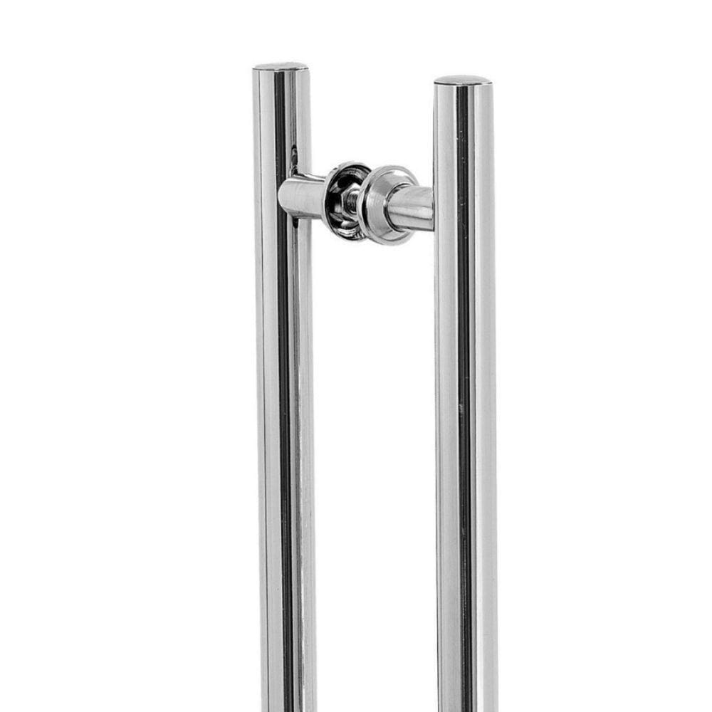 Puxador De Portão Social Polido 40cm