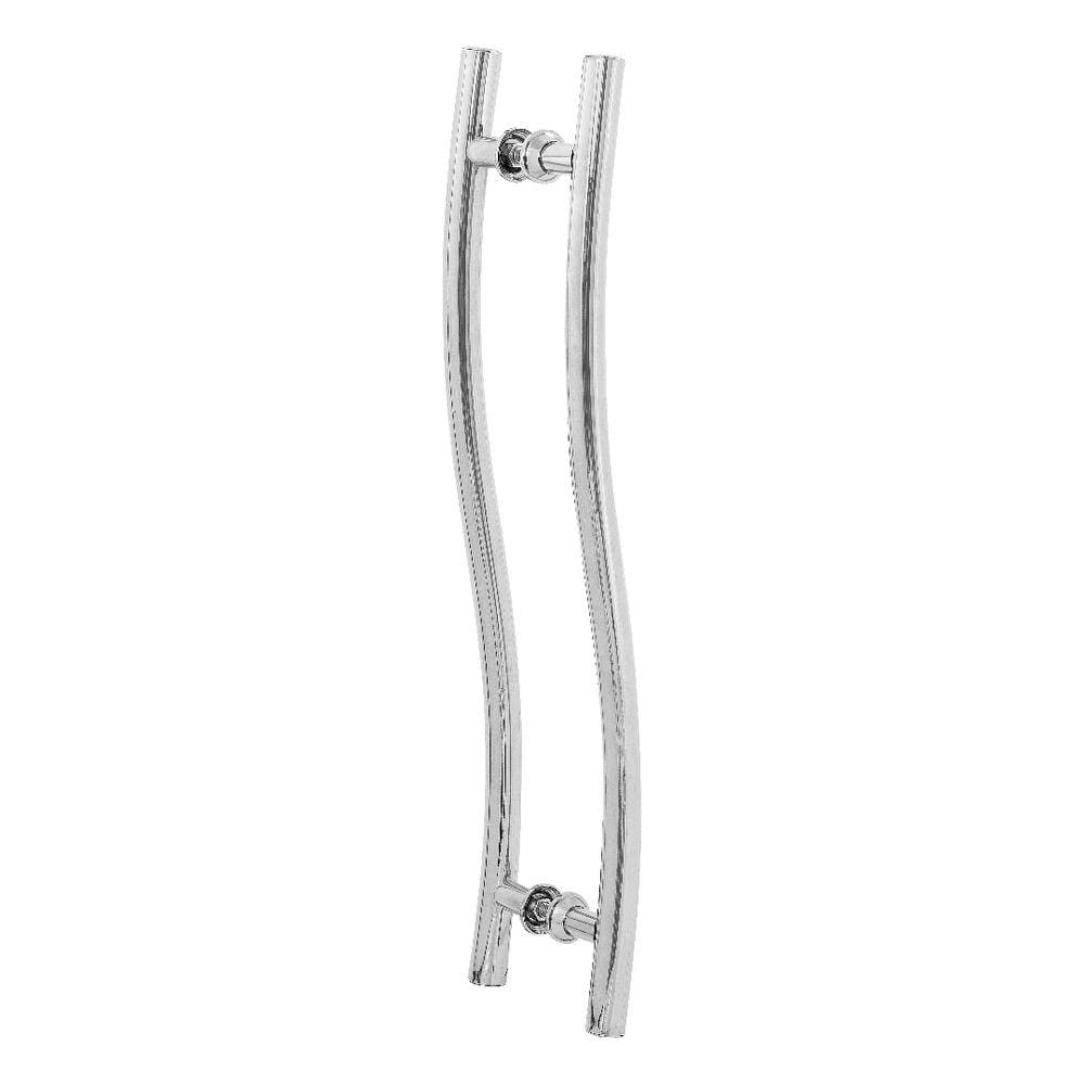 Puxador De Porta Tubular Curvo S 60cm