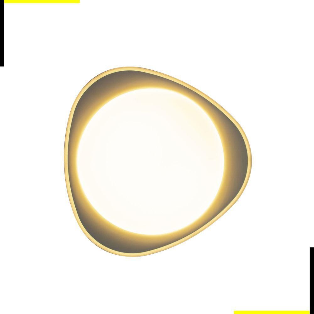 Plafon Noe LED 24W 2700K 2400LM 46X45 Bivolt | StarLux ZM006-WHSTARLUX