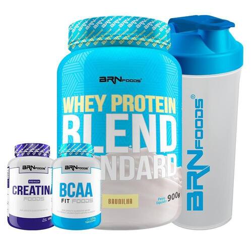 Whey Protein Blend 900G+ Premium Creatina 100G Extra