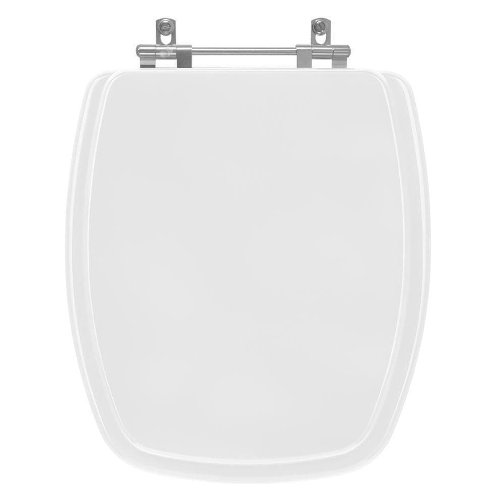 Assento Sanitário Poliéster Stylus Branco Celite