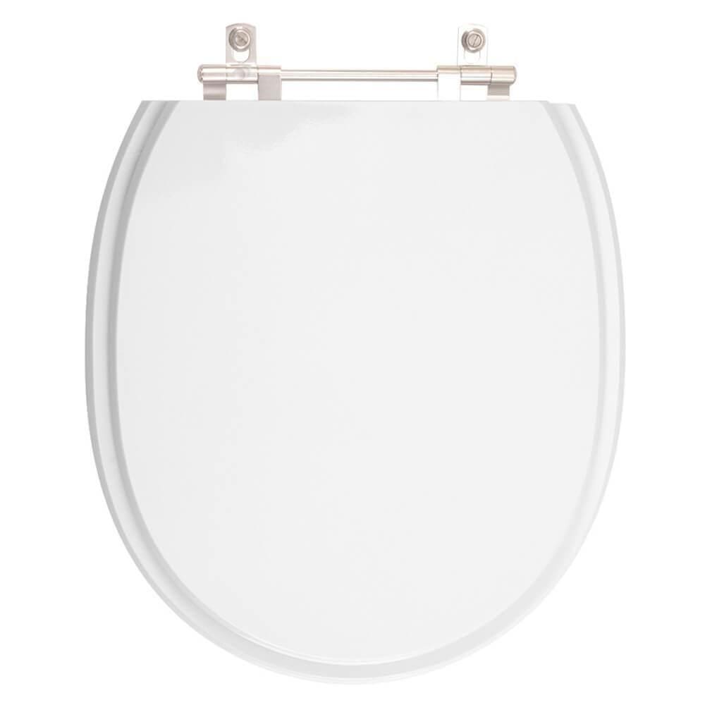 Assento Sanitário Poliéster De Ville Branco