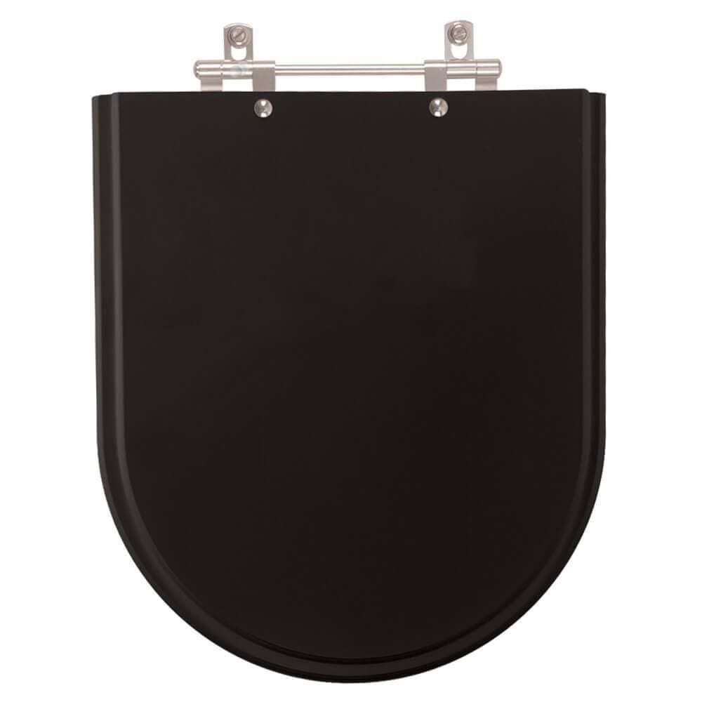 Assento Sanitário Firenze Preto para Vaso Icasa