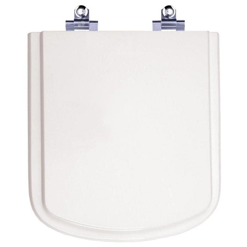 Assento Sanitário Com Amortecedor Branco Para Vaso Fiori