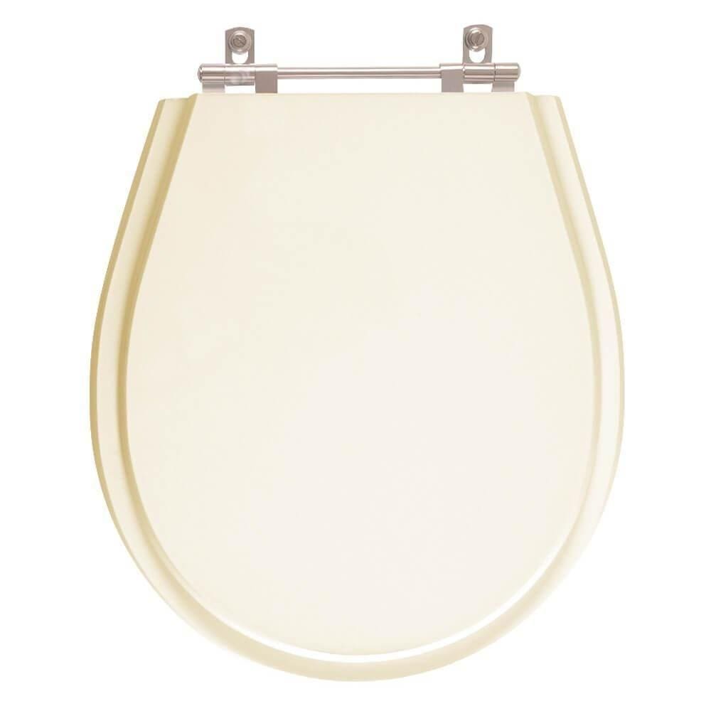 Assento Sanitario Aries Bege Claro para Bacia Eternit 6lpf