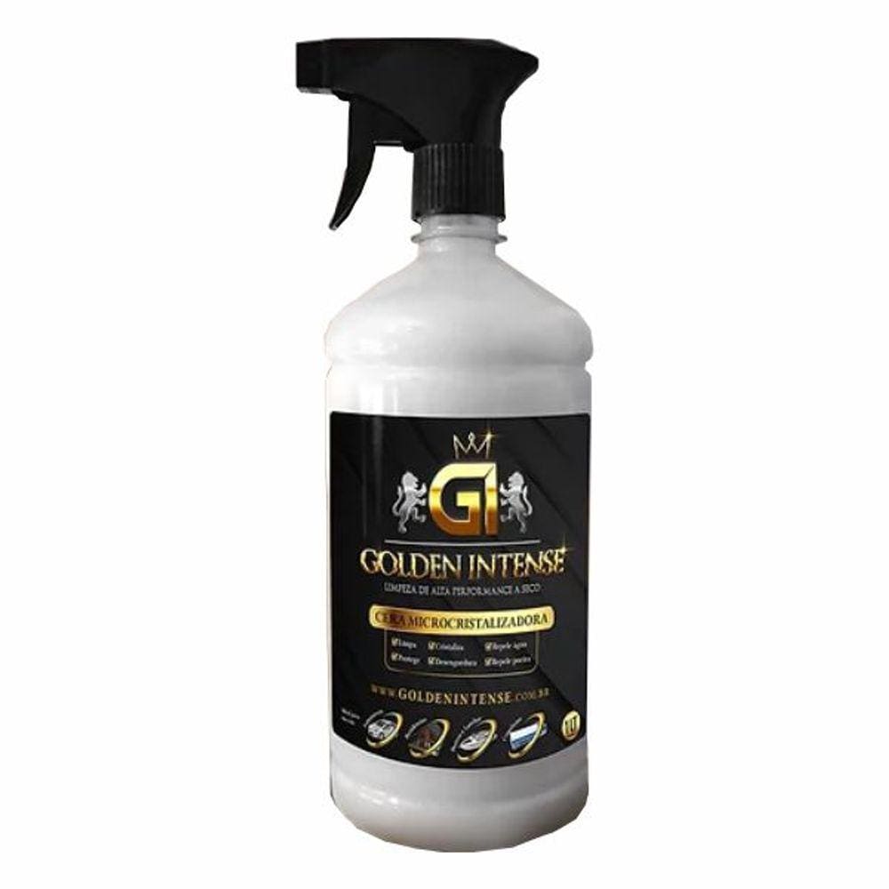Cera Líquida Micro Cristalizadora Automotiva Golden Intense 1L