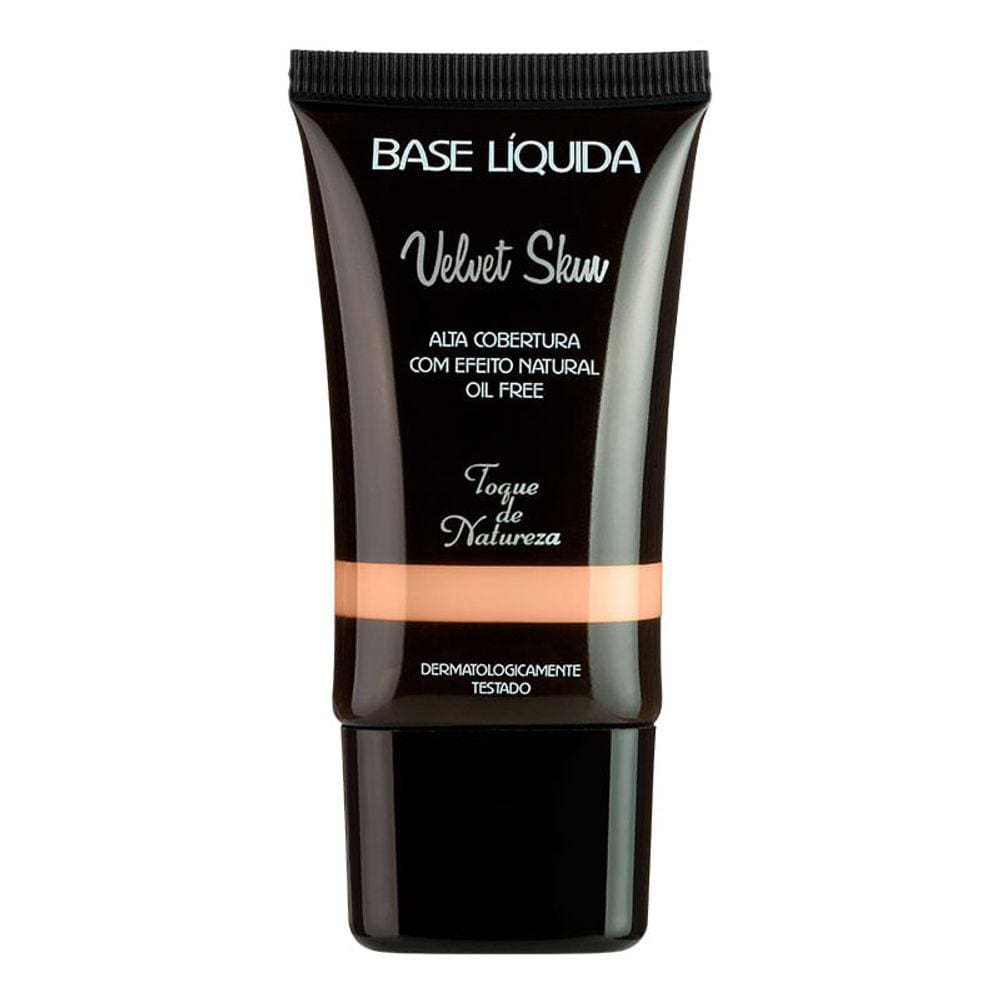 Base Líquida Toque De Natureza Velvet Skin 204