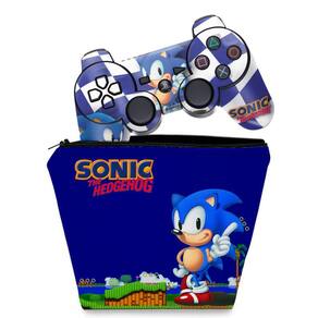 Boneco Sonic 28cm Azul Personagem Jogo Videogame Caixa