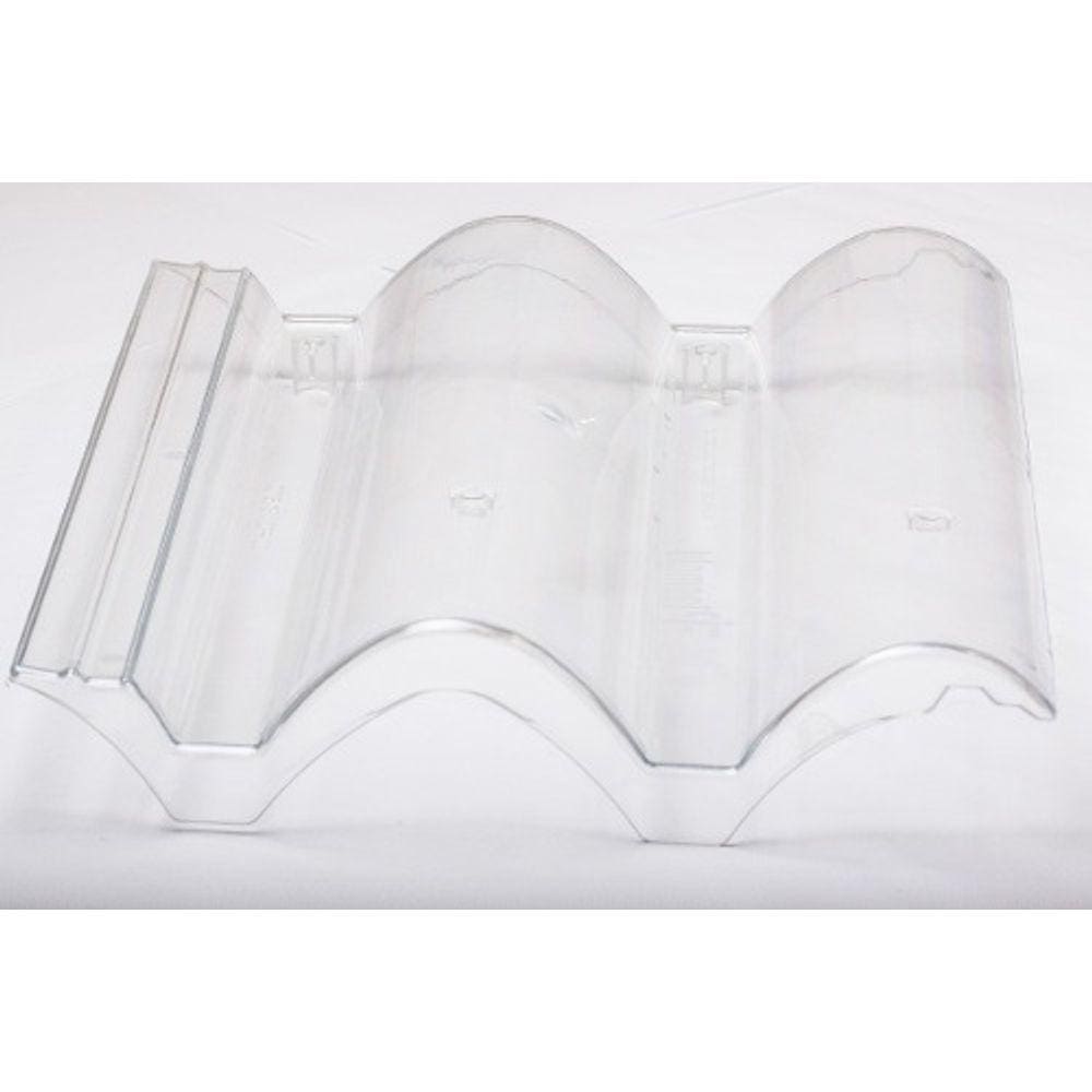Telha Coppo Veneto Cristal Prismalux - Anti-UV e Anti Chama( Cx 10 Unid.)