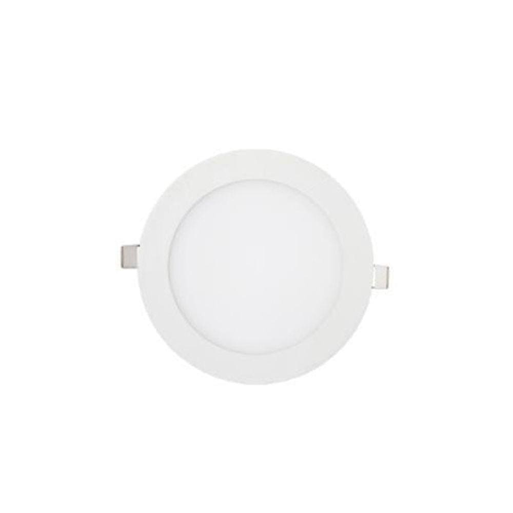 Luminaria Plafon Led Embutir Redondo Slim Kian 24W 3000K