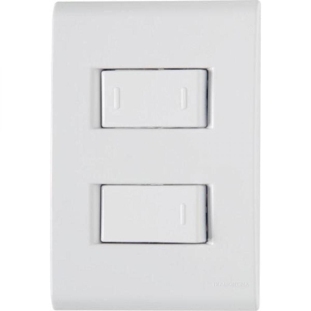 1 Interruptor Simples 10 A 250v e 1 Interruptor