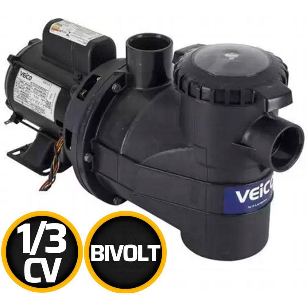 Bomba Para Piscina 1/3 Pro Cv Bivolt Ip21 Veico