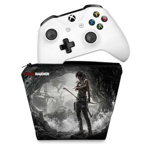 Capa Anti Poeira e Skin Xbox One Fat - Horizon Zero Dawn em