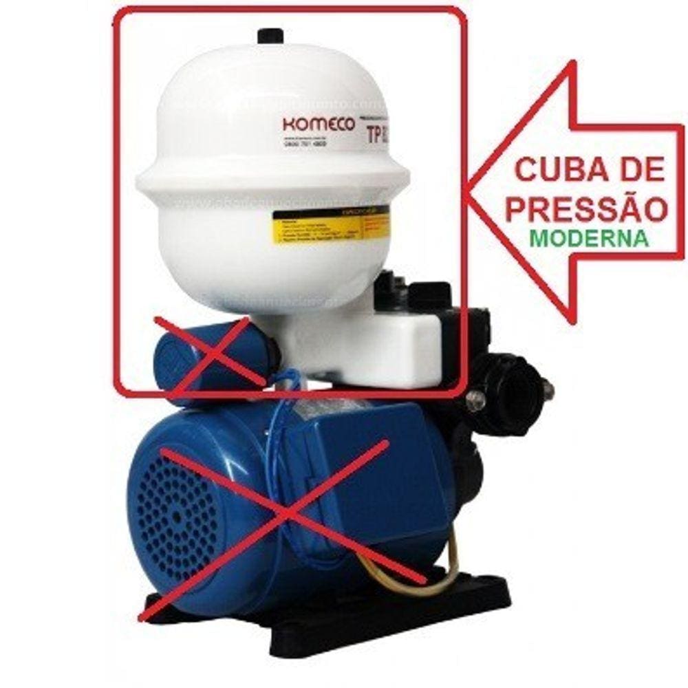 Tanque Cuba do Pressurizador Tp820 e Tp825 Komeco Equibras Inova Moderno - 0100030127