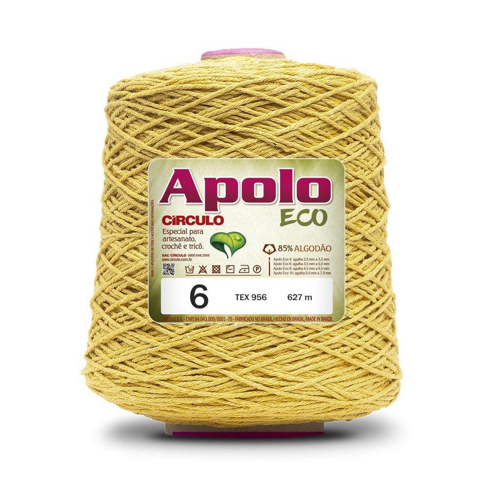 Barbante Apolo Eco Circulo - 600g - Fio 6