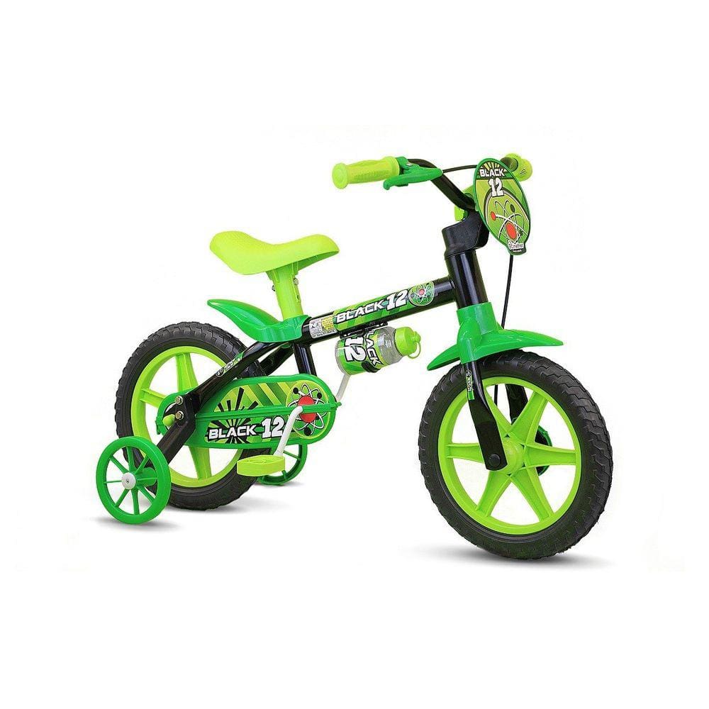 Bicicleta Infantil Aro 12 Black