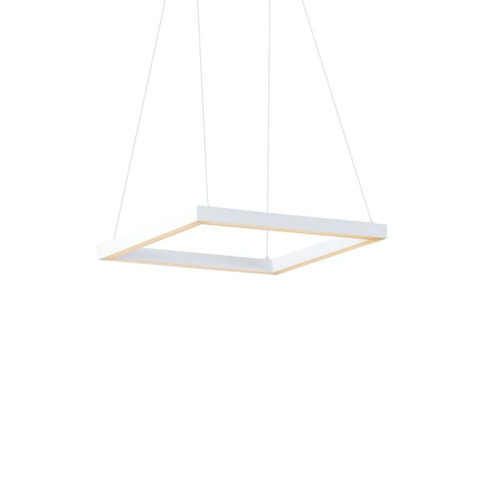 Lustre Pendente Newline Fit Led 740 Bivolt Branco 3000K Luz Amarela