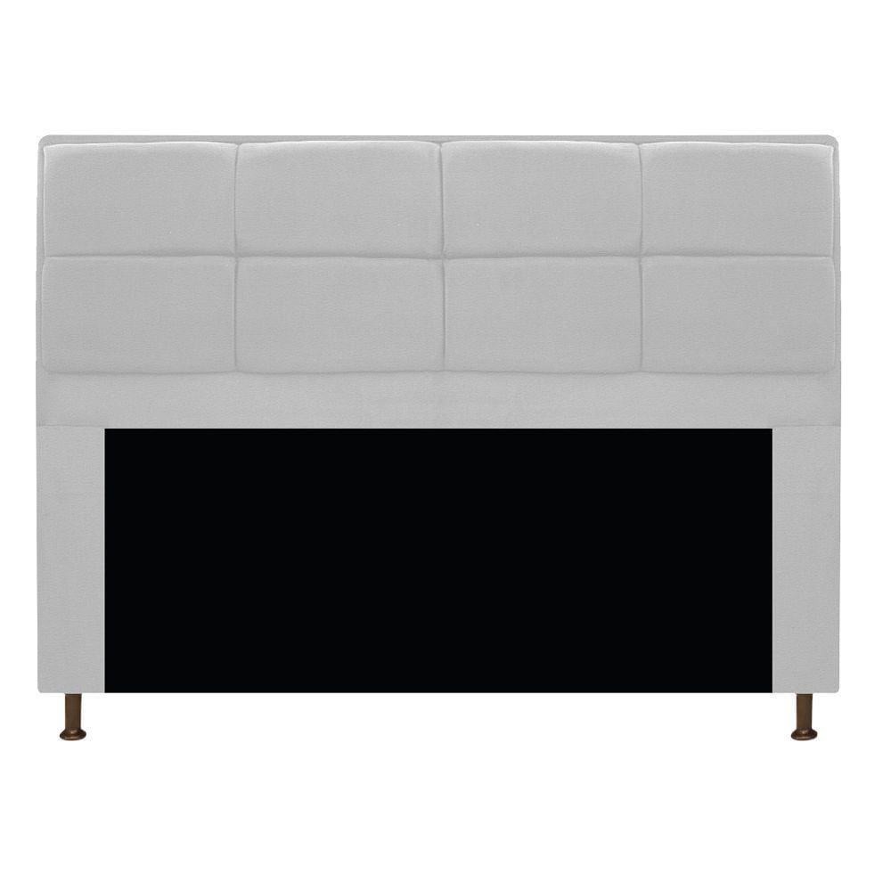 Cabeceira Munique 140 Cm Casal Corano Branco