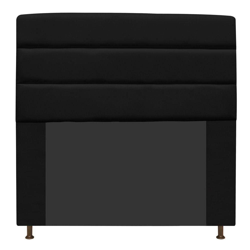 Cabeceira Turim 195 Cm King Size Suede Preto