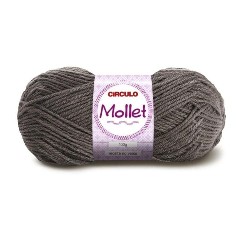 Lã Mollet Circulo 100G 4817- Brasa