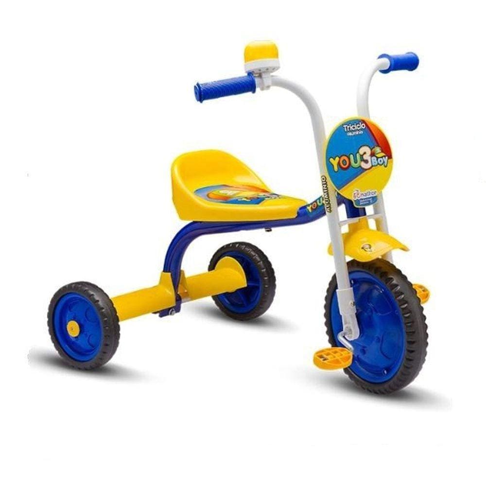 Triciclo Infantil Unissex Nathor - You 3 Boy - Alumínio