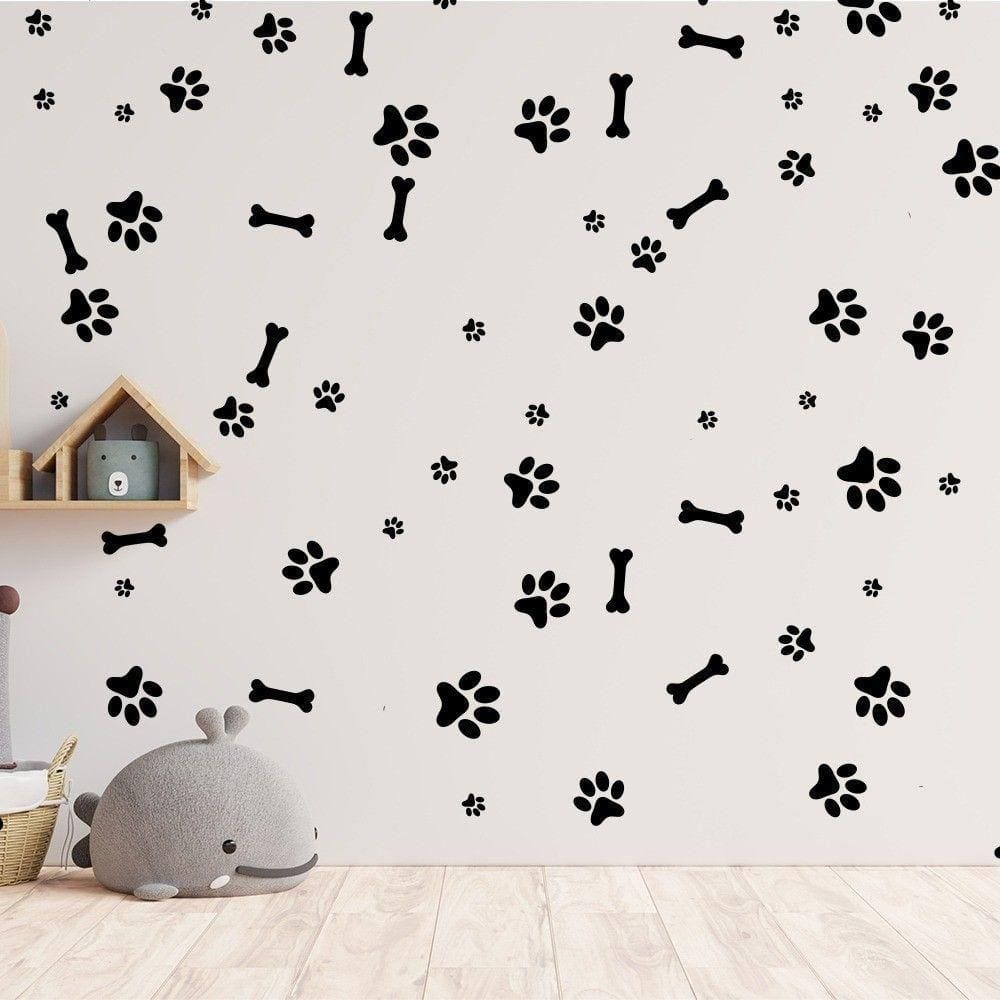 Adesivo De Parede Decorativo Infantil Patinhas