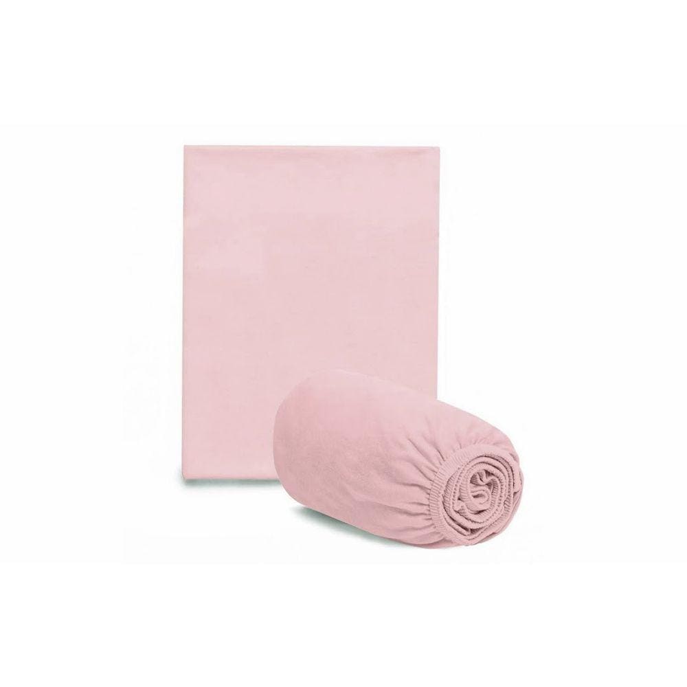 Lençol com Fronha para Berço Americano Branco - HUG